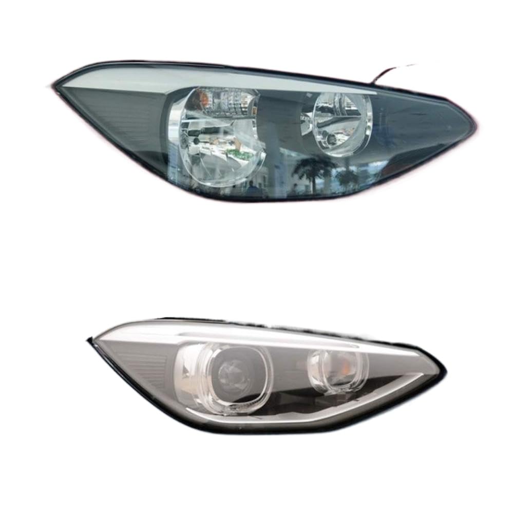 Lente de cristal de la carcasa del faro izquierdo compatible con 1 Serie F20 116I 118I 120I 2012 2013 2014