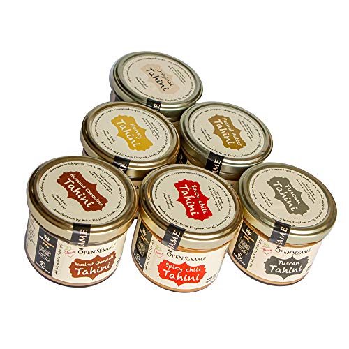 Open Sesame Flavored Tahini Spread, Vegan, MSG Free, GMO Free, Tuscan Tahini (6.3 Oz)