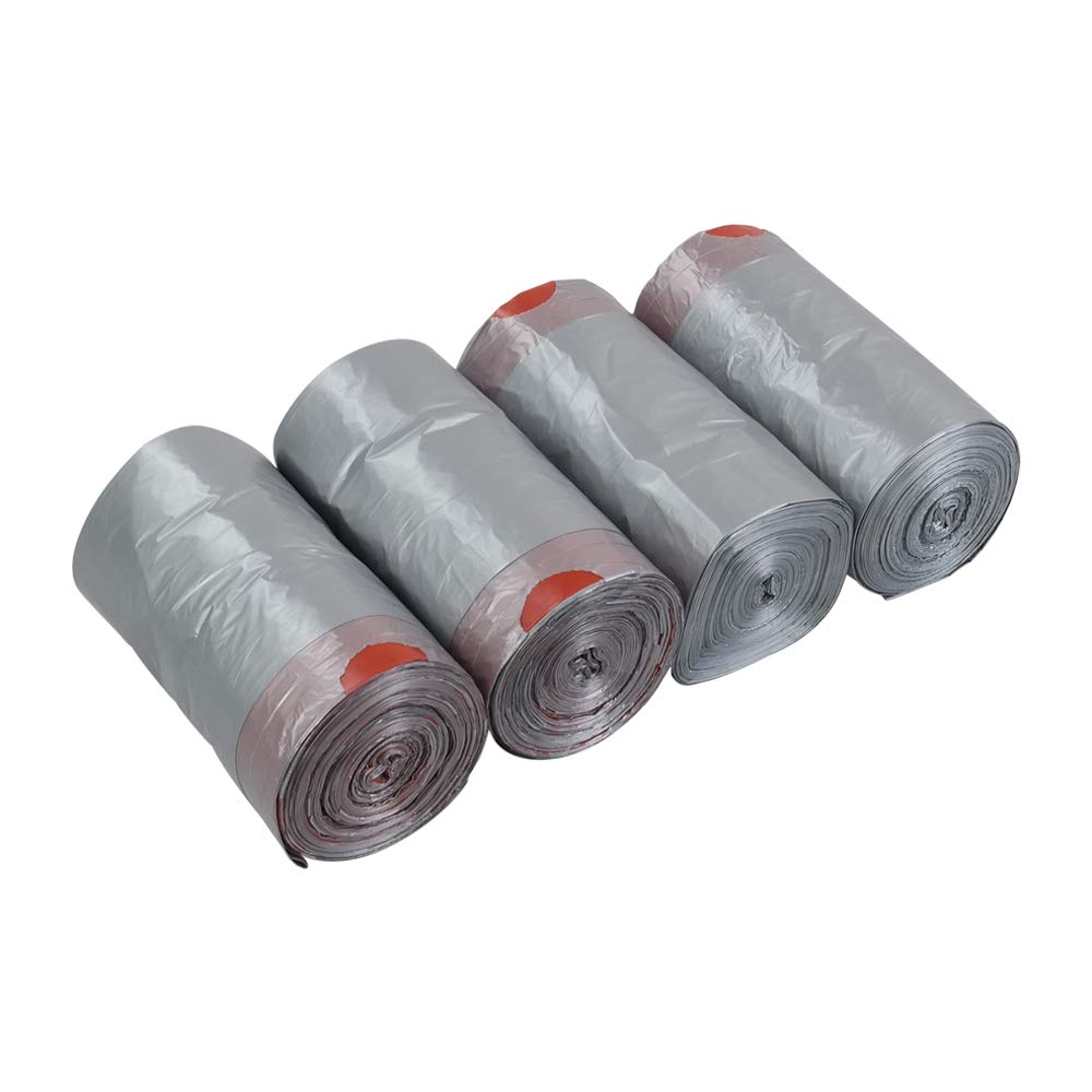 Asking 1.5 Gallon Drawstring Garbage Bags, 250 Count