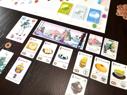 Image of Stonemaier Games: Tokaido - A Zen Strategy Board Game by Antoine Bauza | Explore and Travel Through Japan from Kyoto to Edo in This Cozy Game for Adults and Family | 1-5 Players, 45 Mins