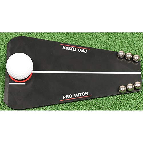 LEIPUPA Putting Espelho, Portátil Golf Auxílios À Formação, Alinhamento-Acessórios de Golfe Instruto