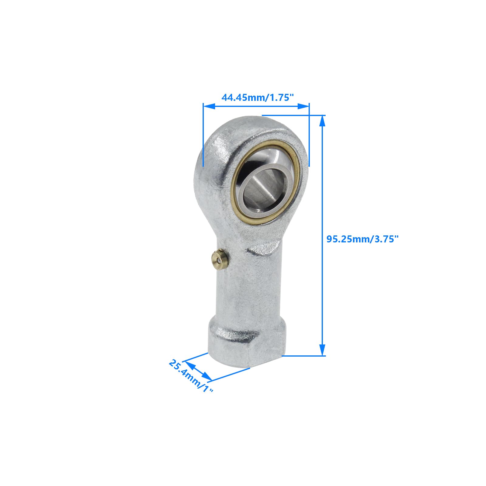 Rod End Ball Bearings,SAFYY Bore Pre-Lubricated Bearings,1PC Female Thread Right Hand Heim Joint with Jam Nut for 3D Printing/Automation/CNC Equipments (3/4