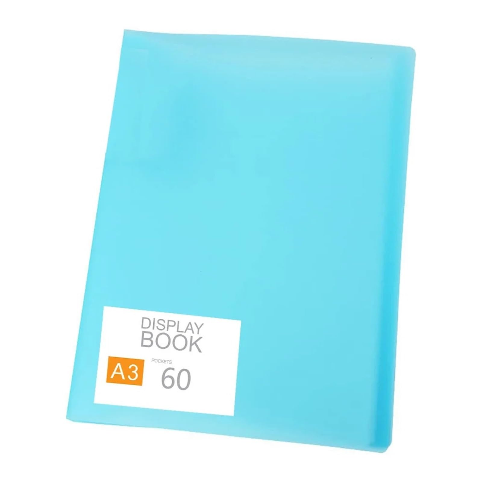 2PCS 30/60 Pagine Pittura Diamante Libro di Stoccaggio Portfolio Presentazione Tasche Trasparenti Cartella Album Foto Strumento Cancelleria per Casa, Ufficio(Blue-60Pages)