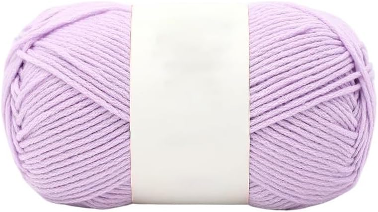 5 Rolls 6-Ply Cotton Blend Thread 100g Crafting Supplies(33)