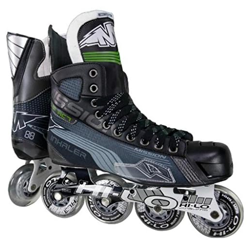 Mission Inhaler AC7 Youth Inline Hockey Skates, E