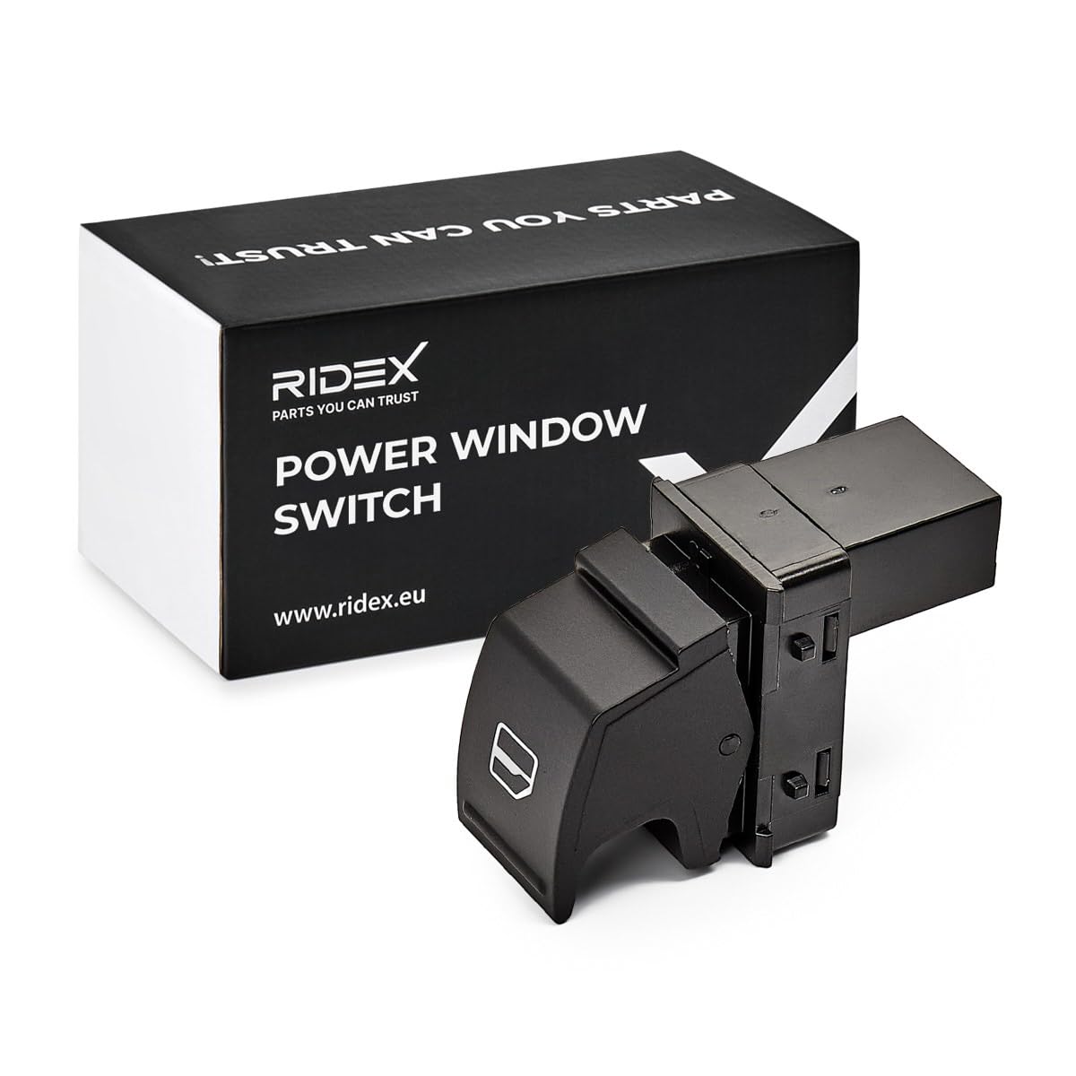 RIDEX 1761S0021 Interruttore Alzacristallo Compatibilità con VW Polo Hatchback 6R1, 6C1