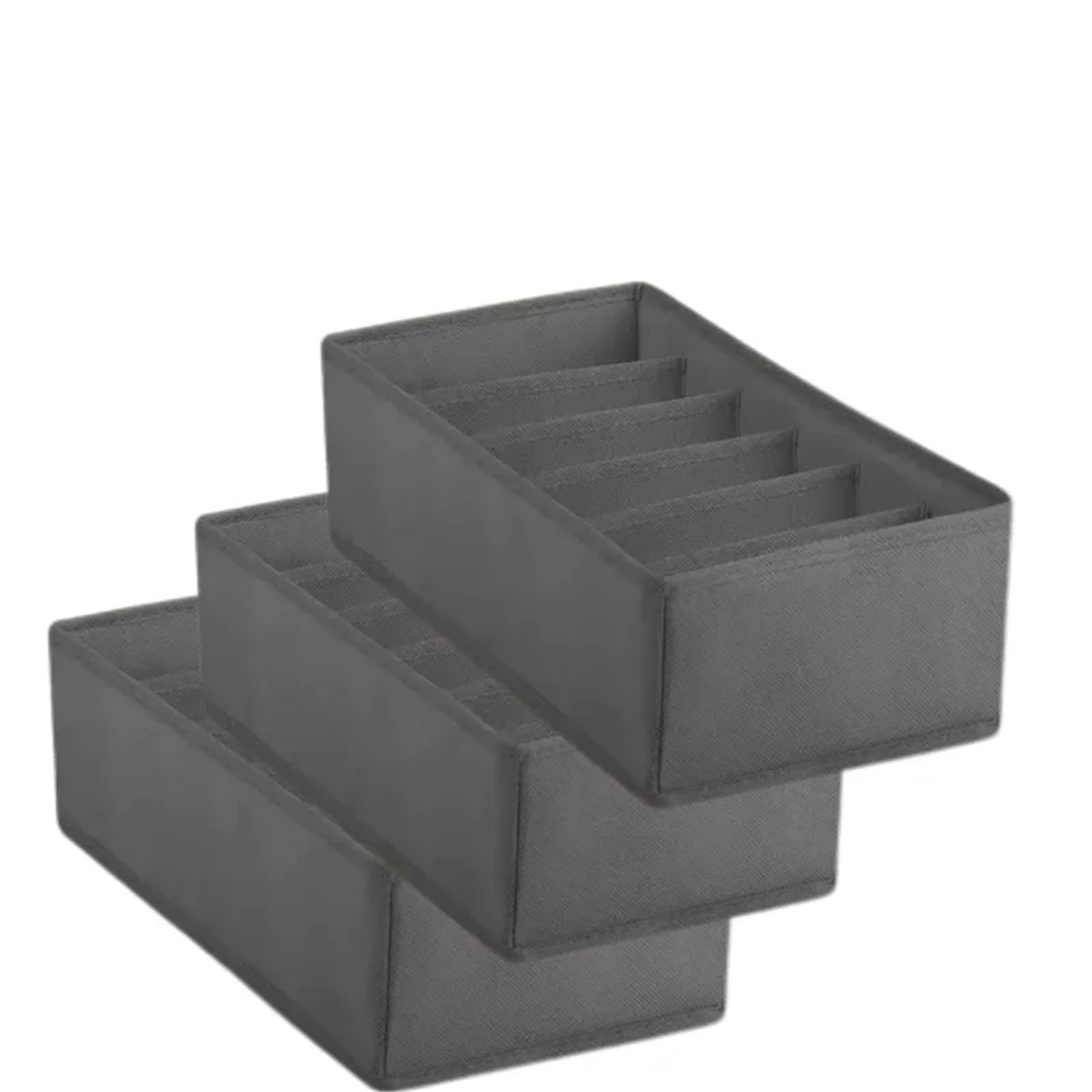 Organizzatore per cassetti della Biancheria Intima, Scatola Porta Calzini, Reggiseno, Armadio e Guardaroba, Vestiti per Pantaloni, Tessuto Pieghevole