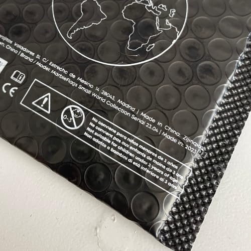 MARBLEFLAGS 3 Packungen Murmeln mit Länderflaggen | 10 zufällige Flaggen pro Packung | Small World Collection