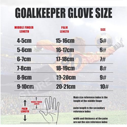 Plbse Spider-Man Soccer Goalkeeper Gloves Goalie Training Gloves Strong Grip Anti-Slip And Breathable For Adults And Children thumb #2