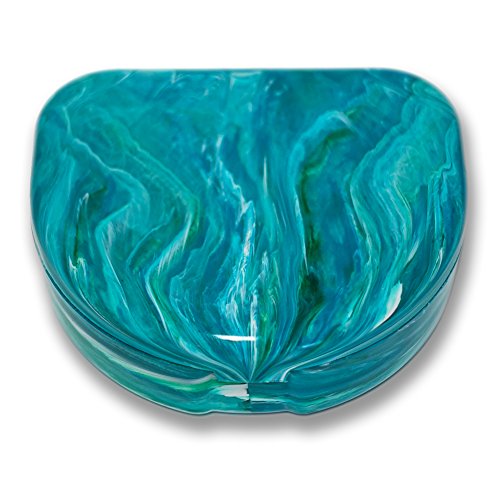 Quist (Tm) Orthodontic Retainer Case (Turquoise) #TOP2