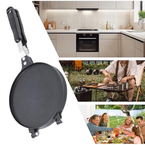 Gaufrier pour sandwichs et desserts compact contre le manque de place