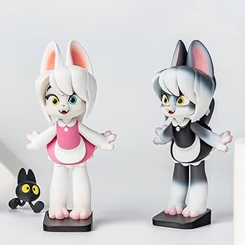空想造物 純天然 メイドキャット 猫 ねこ メイド キャット BIG フィギュア Amazon.co.jp: BEEMAI 空想造物 メイドキャット ネコ 1セット 10