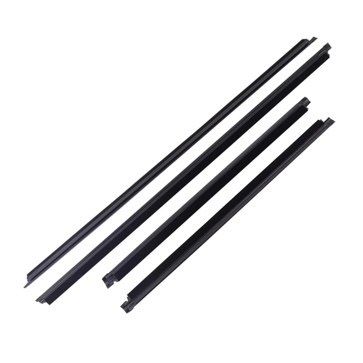 Xmsbcbcz One Color Sealing Strip 4Pcs Car Window Weatherstrip Black For Hyundai For Click Getz 2006-2011 82210-1C001 82220-1C001 83210-1C001 83220-1C001