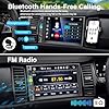 Radio Coche 2 DIN Compatible con Carplay, 7 Pulgadas Radio Coche Bluetooth Pantanlla Táctil soporta Manos Libres/FM/Mirror Link/USB/AUX #2