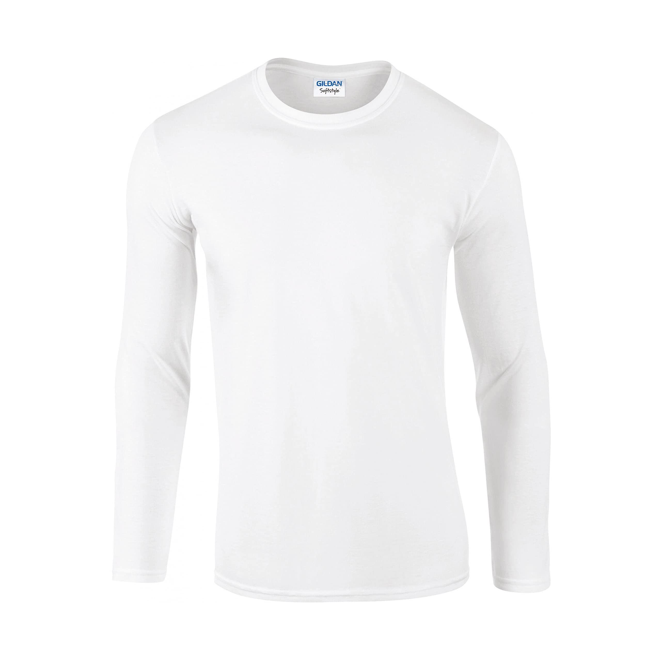 Gildan Softstyle® Adult Long Sleeve T-Shirt Brand White
