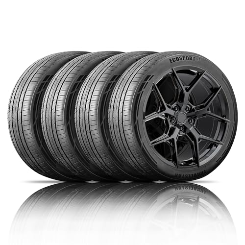 Set of 4 (Four) Travelstar Ecosport GT Ultra High-Performance 295/35R24 All Season Passenger Tire Set 295/35/24 295/35R24 XL 110V Dual Tread Design for Sports Cars & Luxury Sedans[TIRE ONLY]