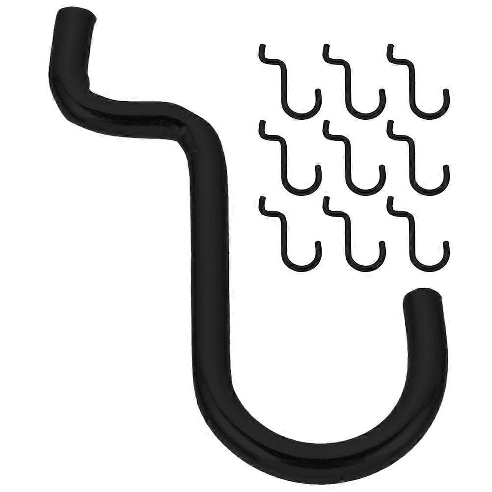 JOYHAPPST 10 Pcs Pegboard Hooks Iron Pegboard Hanger Utility Hooks Tool Organizer Pegboard Accessories