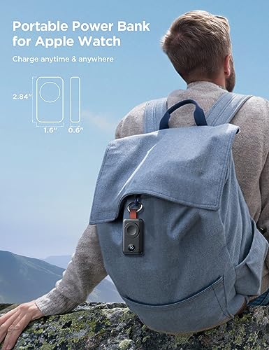 JOYROOM Kabelloses Ladegerät für Apple Watch Serie 11/10/9/8/7/6/5/4/3/2/1/SE/SE2/SE3, Ultra 3/Ultra 2/Ultra… – Ansicht 5