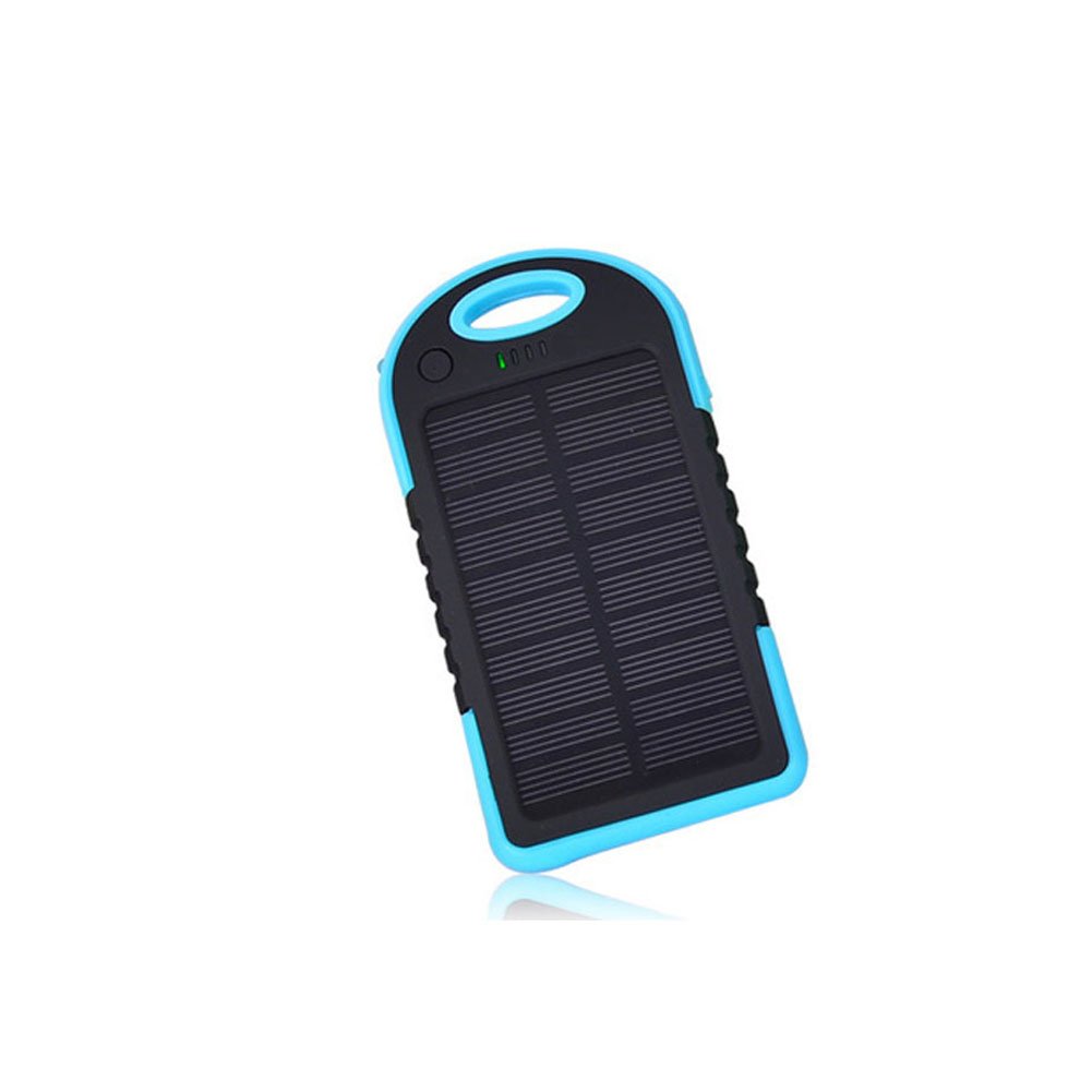Mini 50,00 mA portable solar mobile power - blue
