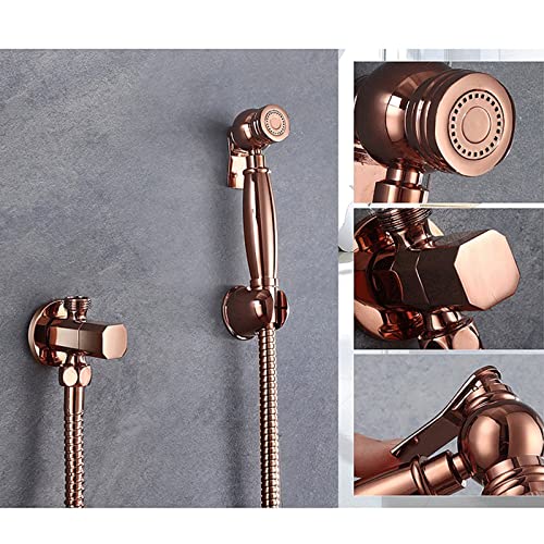 Kit bidet or rose double sortie pour une élégance durable