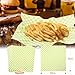 KIKISML 100 Sheets Yellow and White Checkered Deli Paper Sheets 12*12 Inch, Food-graded Greaseproof Papers Basket Liners for Sandwiches, Burgers, Fries Wrapping Paper for Party, Festival and Outdoors