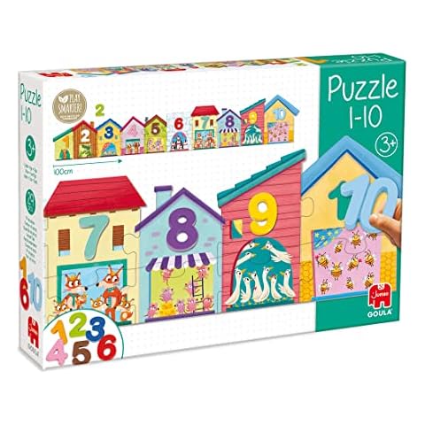 Diset Goula Puzzle 1-10 educativo para niños Cover