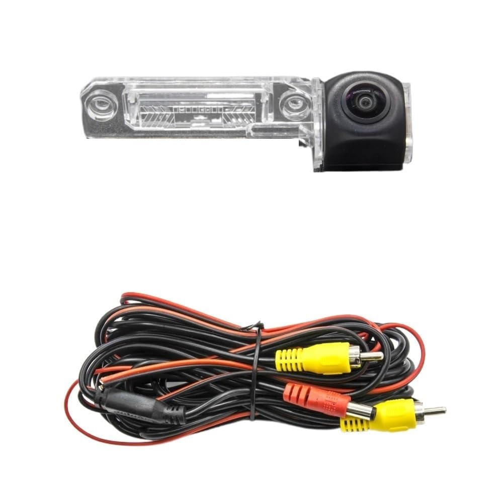 Caméra de recul Fisheye HD pour Skoda Superb berline MK2 2008-2015