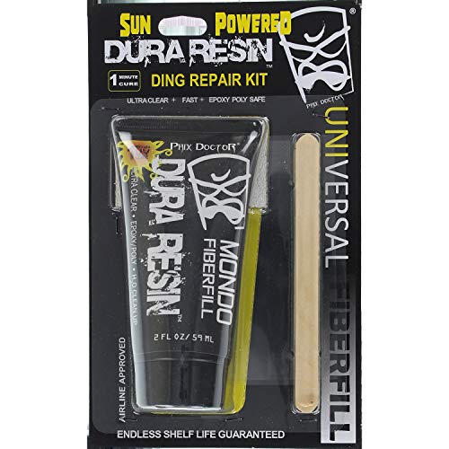Phix Doctor 2 oz Sunpowered Mondo Dura Resin Surfboard Ding Repair Kit