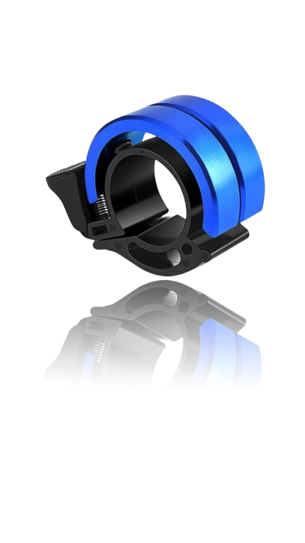 Sweet seven Premium Bike Bell Set - Loud and Crisp Sound for Adults and Kids - Fits 21mm-22mm Mountain and Road Bike Handlebars（Blue）