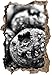 Produktbild Monocrome, fruchtige Heidelbeeren Wanddurchbruch im 3D-Look, Wand- oder Türaufkleber Format: 62x42cm, Wandsticker, Wandtattoo, Wanddekoration