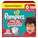 Pampers Baby-Dry Pants Größe 6, 138 Windeln, 13kg-19kg, 360° Passform hilft, Auslaufen zu verhindern