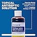 Major 10% Povidone-Iodine Liquid Topical Solution, USP - Topical Antiseptic for Cuts, Scrapes, Burns, and Minor Skin Wounds - 8 Fl. Oz.
