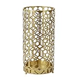 Adeco Metal Stand Holder Organizer Entryway Freestanding, for Canes, Walking Sticks Umbrella Racks,...