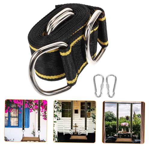 BESPORTBLE Hammock Strap Kit Outdoor Swing 2 Pack Strong Ropes for Tree Hanging Hammock Swing Ropes