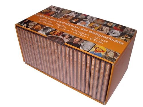 CD WISSEN - Große Frauen und Männer der Weltgeschichte (Sammel-Box): 100 Personen der Weltgeschichte von Ramses II. bis Michail Gorbatschow (Teil 1 - 25), 25 CDs