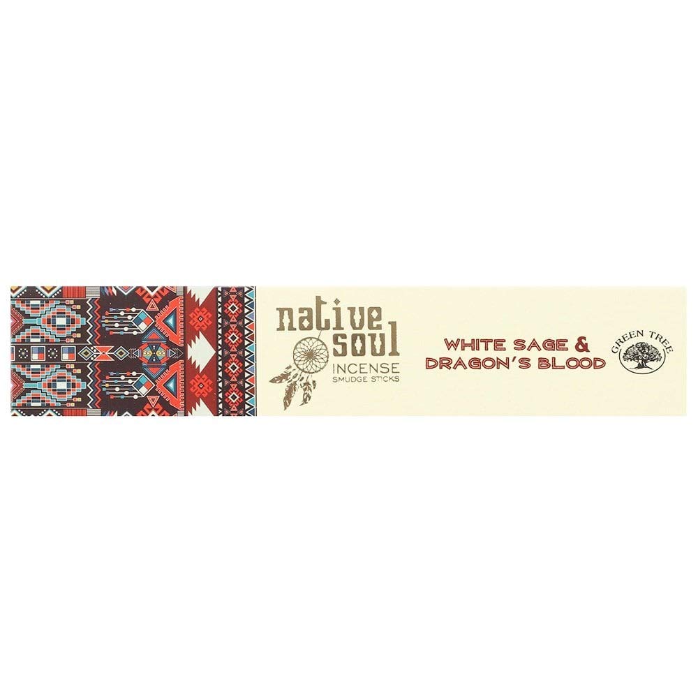 native soul White Sage and Dragon's Blood Incense Sticks