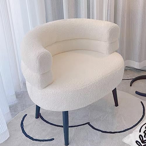 ソファ 一人掛け 一人掛けソファ アームチェア レイジースーザン サンソファ チェア アパート バルコニー シングル レジャーチェア 洗える 小型ソファ リビングルーム 寝室 椅子 (ホワイト,スポンジ)