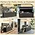EFU Outdoor Storage Bench, Outdoor Bench with Storage, 80 Gallon Heavy-Duty&Waterproof Lockable Storage Bench Outdoor for Patio, Garden, Porch (Black)