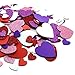 360 Pcs Heart Stickers Self Adhesive Foam Hearts 3 Sizes 4 Colors Heart Shaped Decals in Glitter and Matte Red Pink White Purple for Valentine's Day Crafts Décor DIY Greeting Cards Mother's Day Cards
