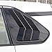 HIGH FLYING 2019-2025 for Toyota RAV4 Car Exterior Accessories Window Scoop Louvers Cover ABS 2PCS (Glossy Black)
