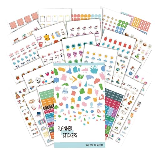 Planner Stickers for Women,Fun Craft Decal for Scrapbooks - 