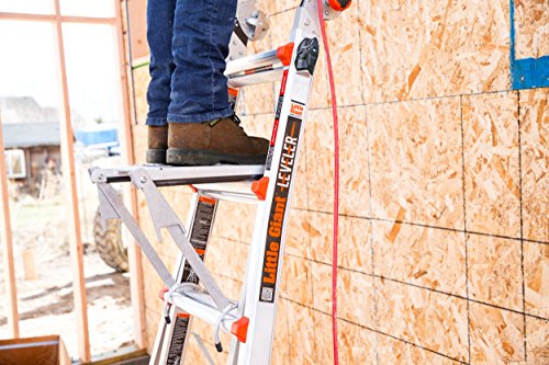 Little Giant Ladder Systems, Arbeitsplattform, Leiter-Zubehör, Aluminium, 170 kg Tragkraft, (10104)