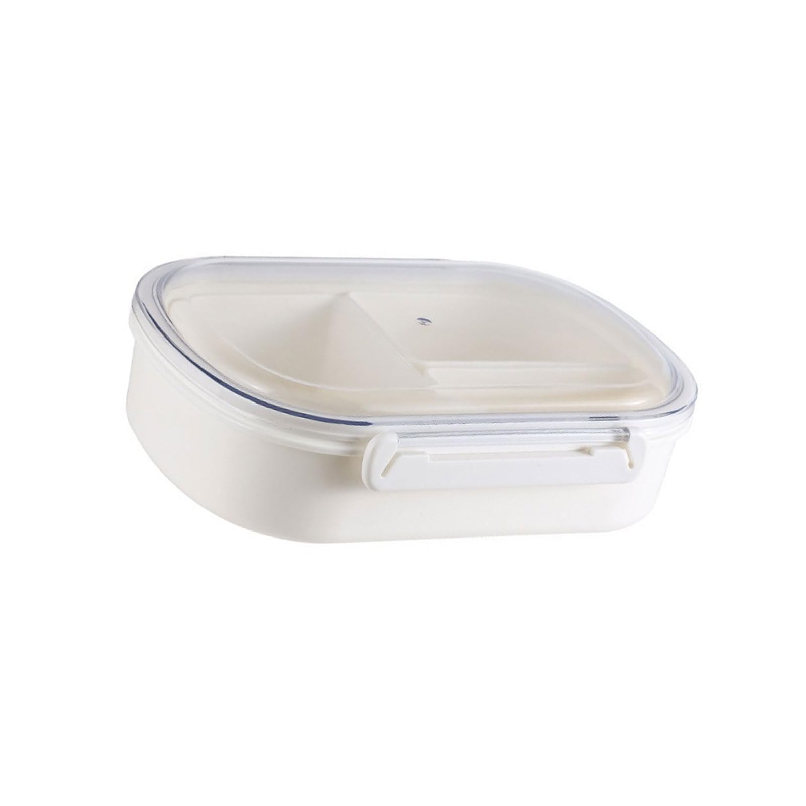 yanzunlrn Multiple Compartment Snacks Holder Easy to Clean and Carry Food Storage Container for Childrens and Adults Compartment Lunch Box