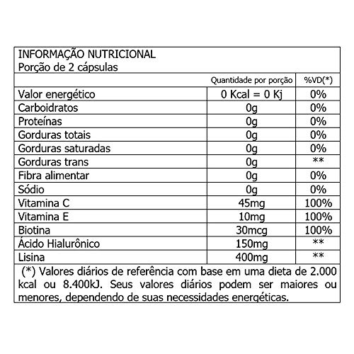 Kit 2 Ácido Hialurônico - 60 Cápsulas - Bioklein
