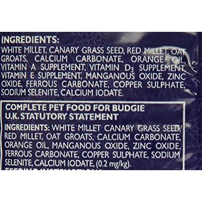 Hagen Parakeet/Budgie Staple Vme Seed, 3-Pound