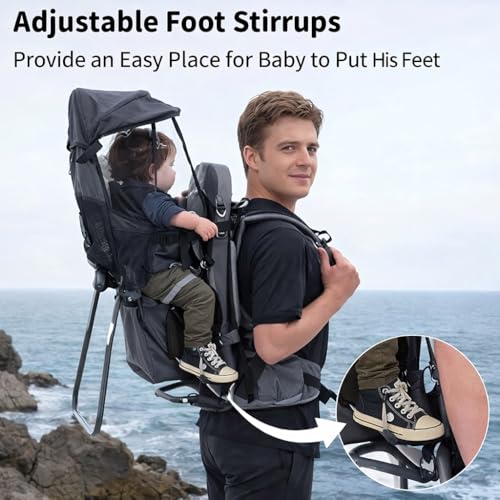 Baby Carrier Backpack Foldable Frame