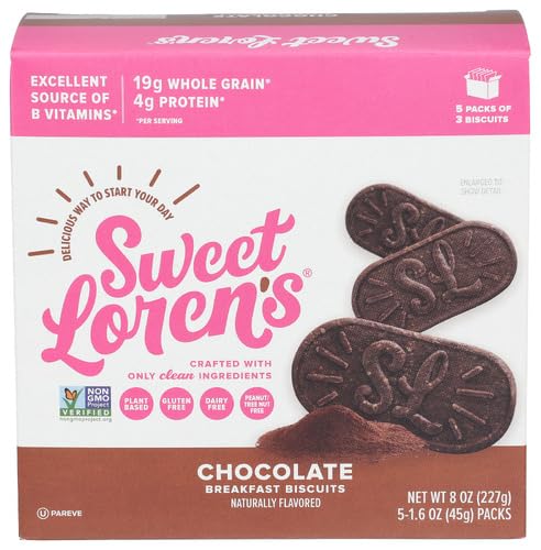 Sweet Lorens Biscuits Breakfast Chocolate 8 oz (Pack of 6)
