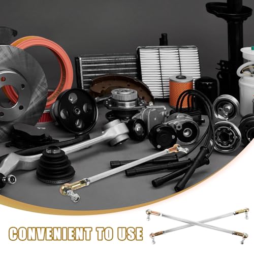 Barras de dirección reforzadas de 280 mm con rótulas para suspensión de quad y kart tuning offroad 3