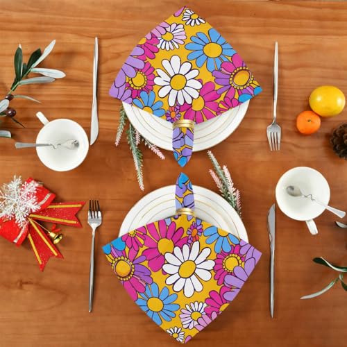 Servilletas de Tela Multicolor 20x20 pulgadas Pack x6 miniatura 5