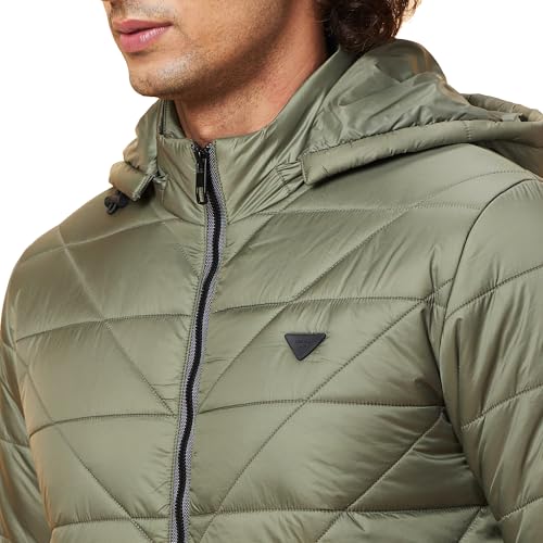 Image of Being Human Black Regular Fit Long Sleeves Men's Jacket Clothing